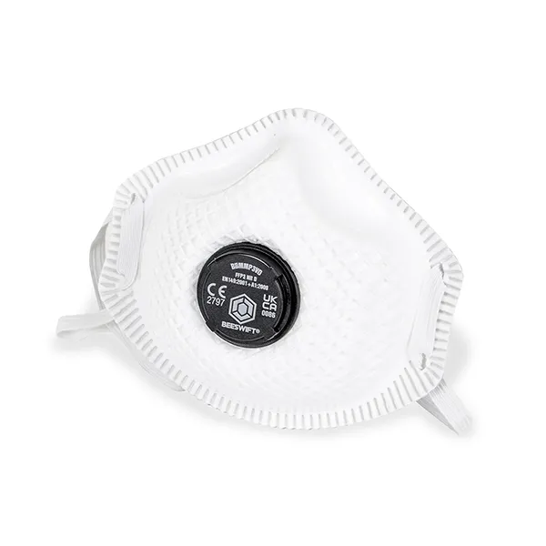 Beeswift Vented P3 Premium Mesh Cup Mask (Box of 5) — White